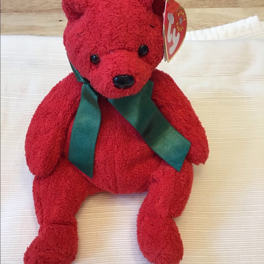 TY Beanie Baby mistletoe, 2000, retired, new,
